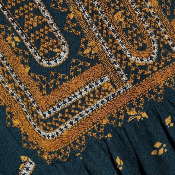 ba&sh Embroidered Cotton Anily Lady Dress - sz M/8 - Picture 4 of 8